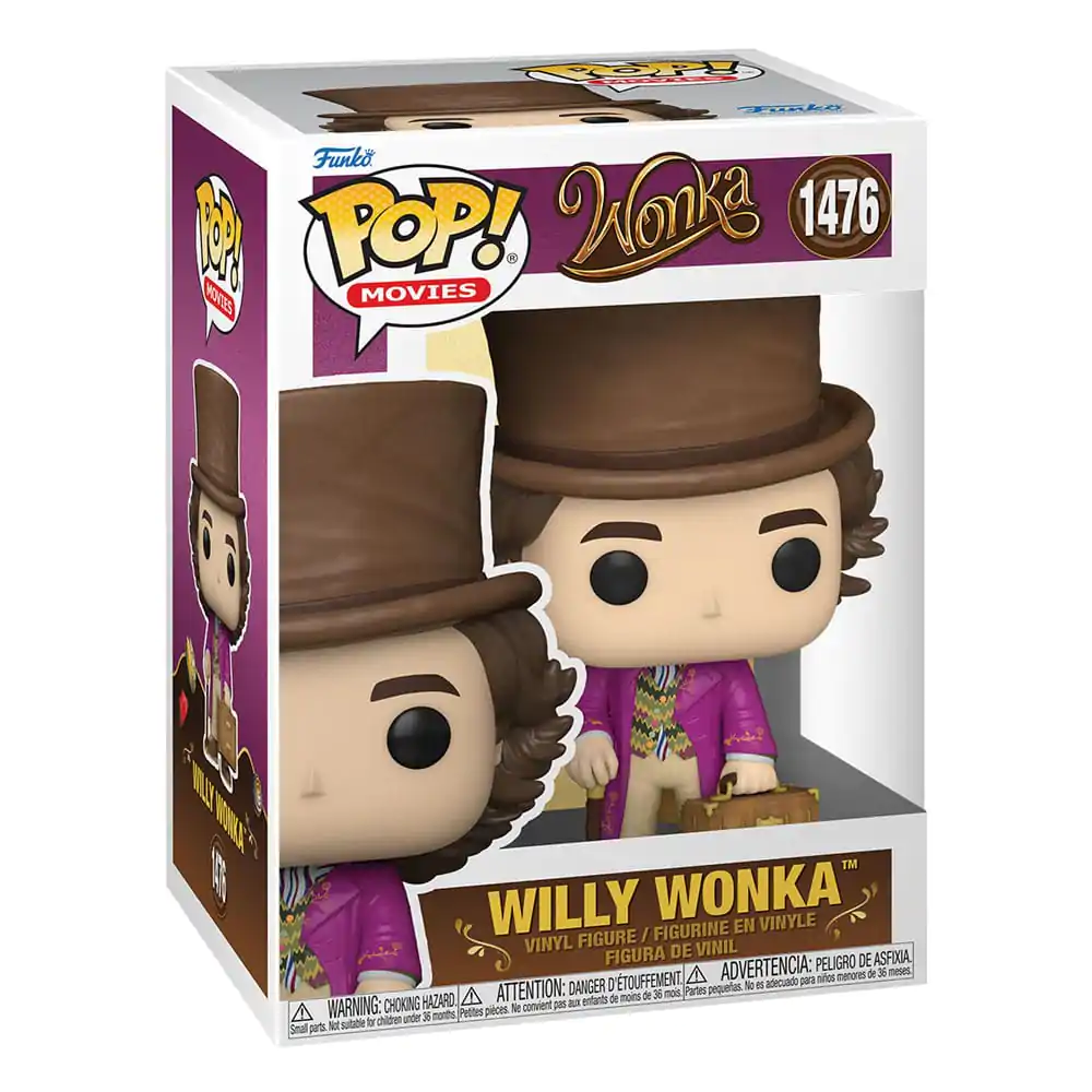 Willy Wonka & the Chocolate Factory POP! Movies Vinyl Figure Willy Wonka 9 cm termékfotó