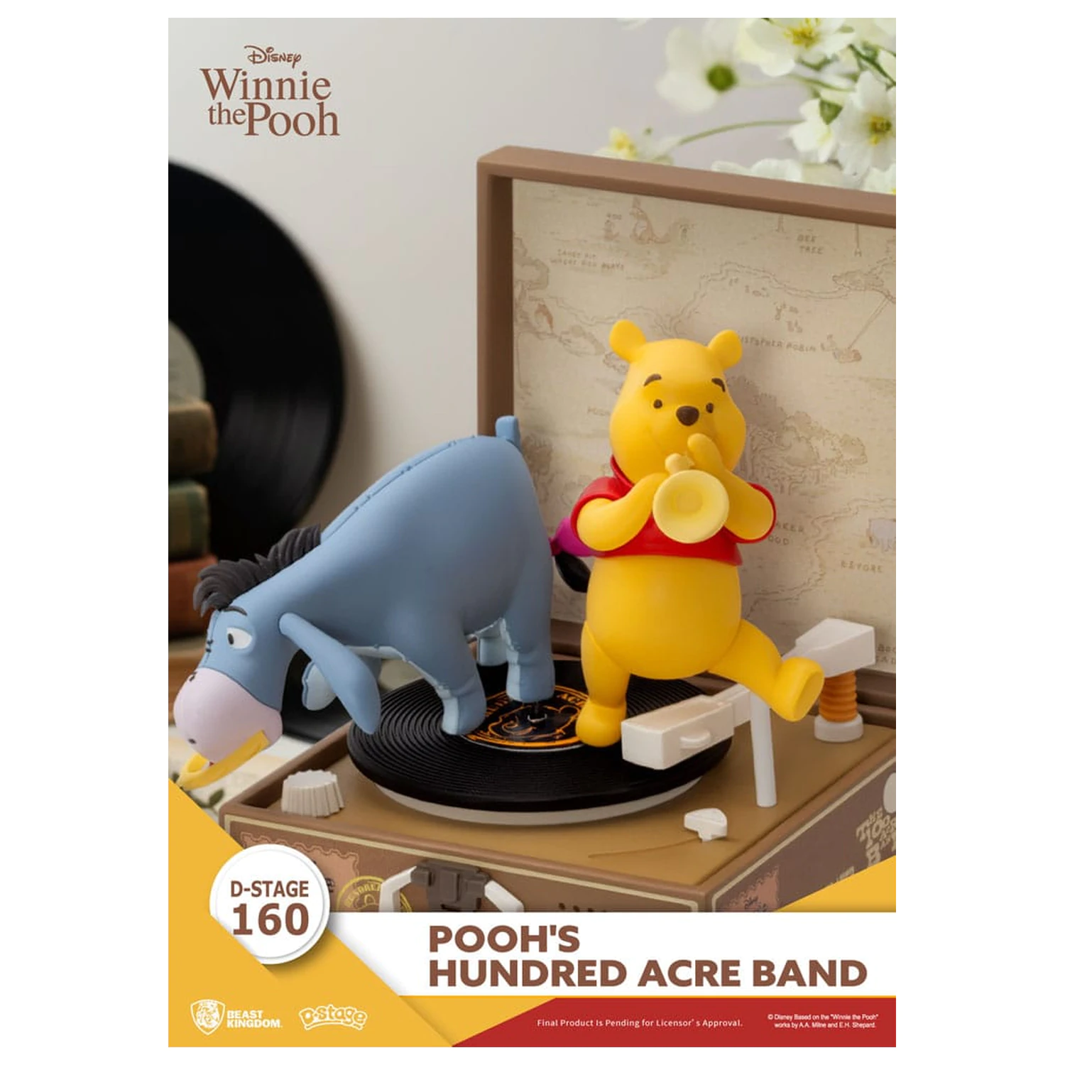 Winnie the Pooh Record Player Series PVC figúrka Pooh's Hundred Acre Band 12 cm produktová fotografia