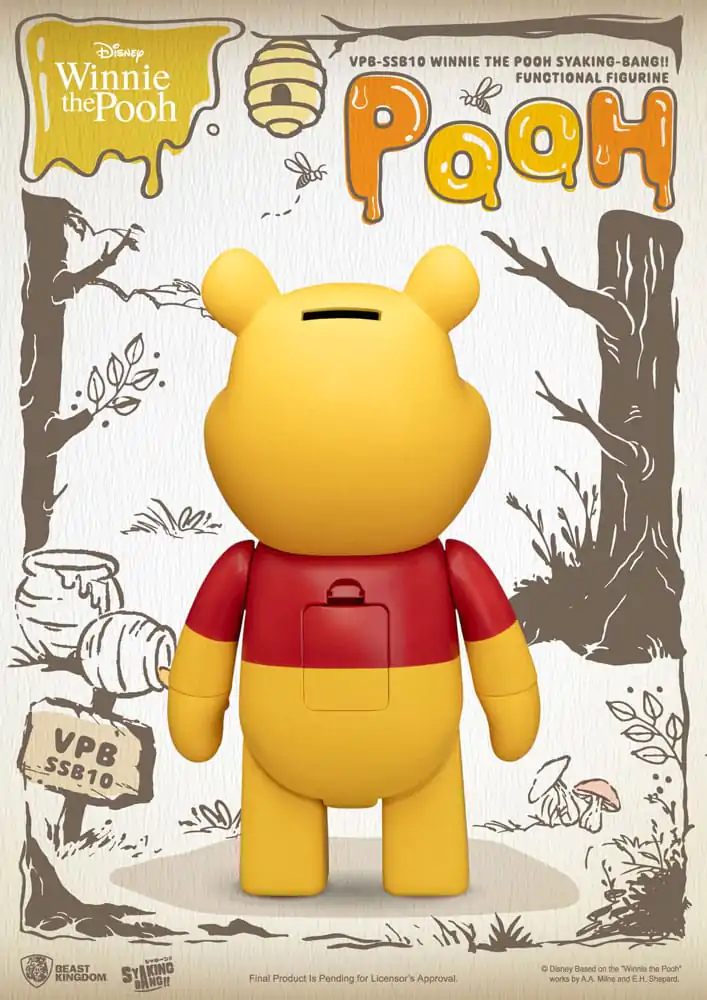 Winnie the Pooh Syaking Bang akčná figúrka pokladnička Winnie the Pooh 31 cm produktová fotografia