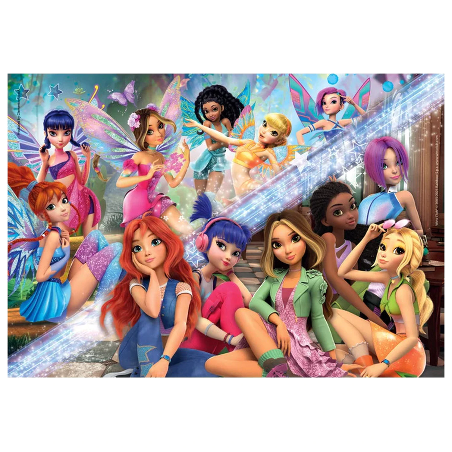 Winx Club Fairy Glam 180-dielne puzzle produktová fotografia