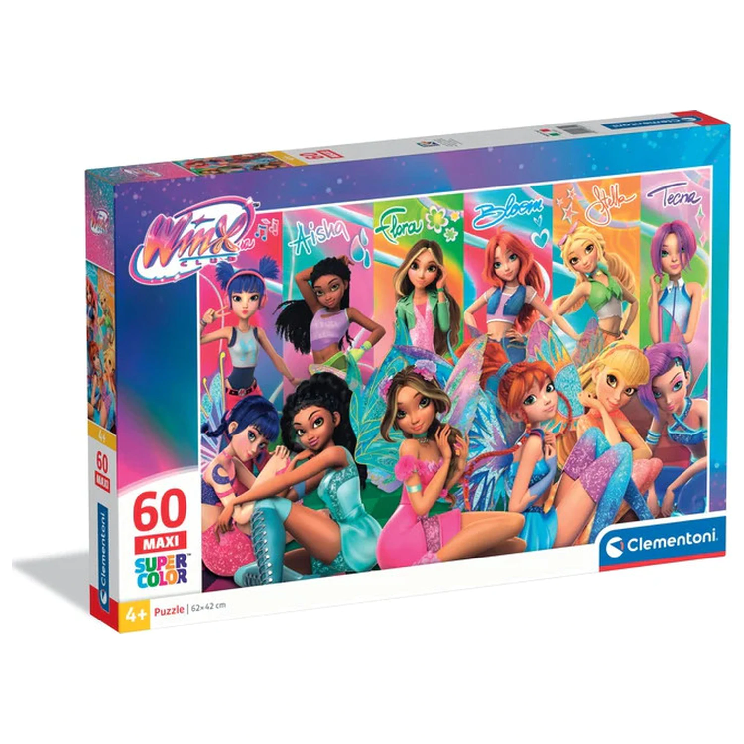 Winx Club Fairy Squad 60-dielne Maxi Puzzle produktová fotografia