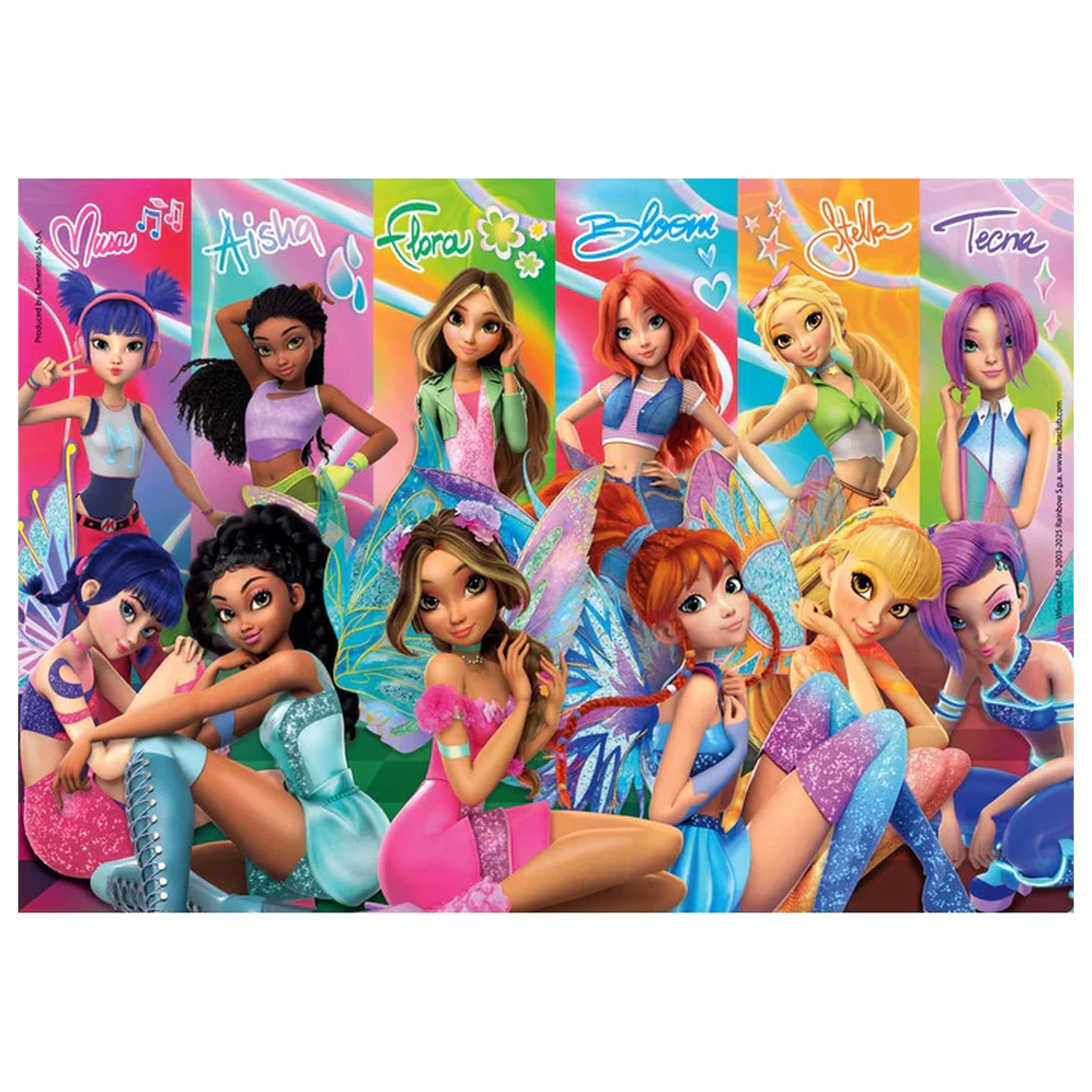 Winx Club Fairy Squad 60-dielne Maxi Puzzle produktová fotografia