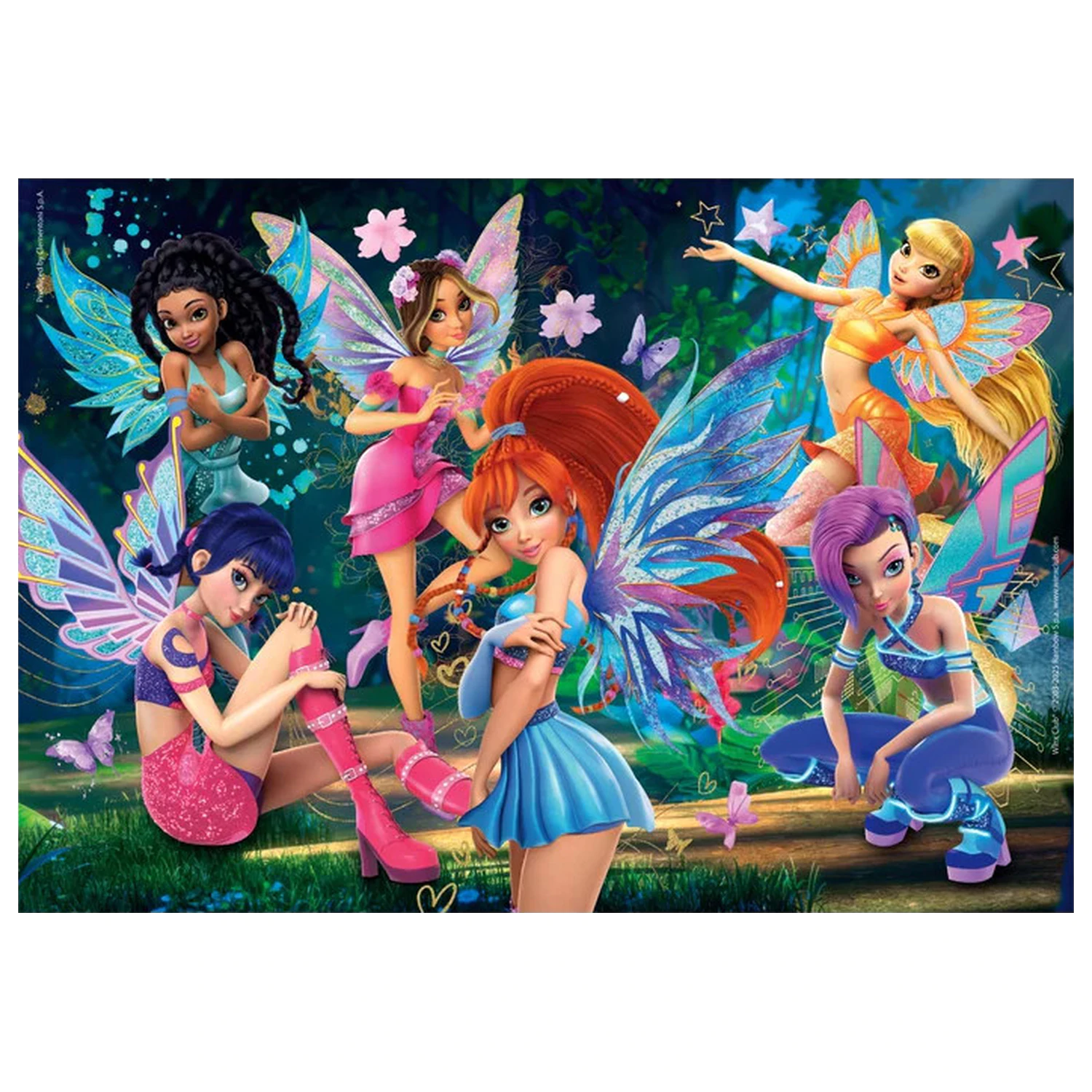 Winx Club Mystical puzzle so 104 dielikmi produktová fotografia