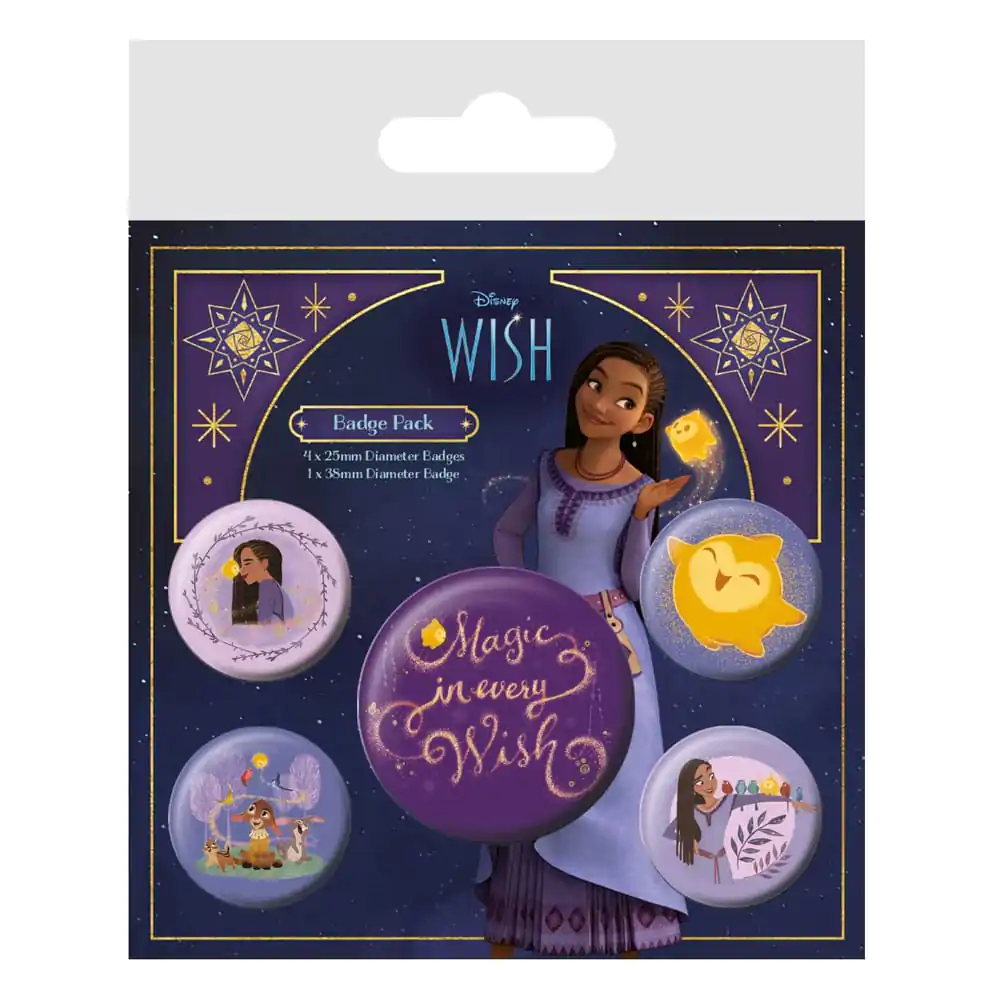 Wish Pin-Back Buttony 5 ks Magic In Every Wish termékfotó