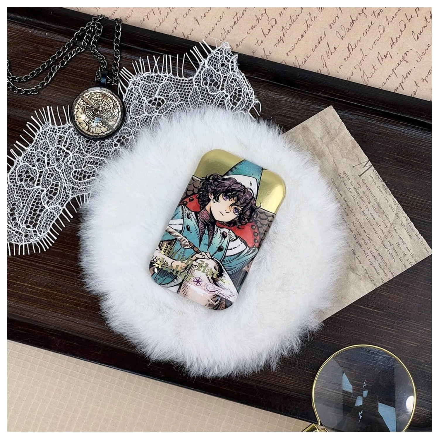 Witch Hat Atelier špendlík Agott produktová fotografia