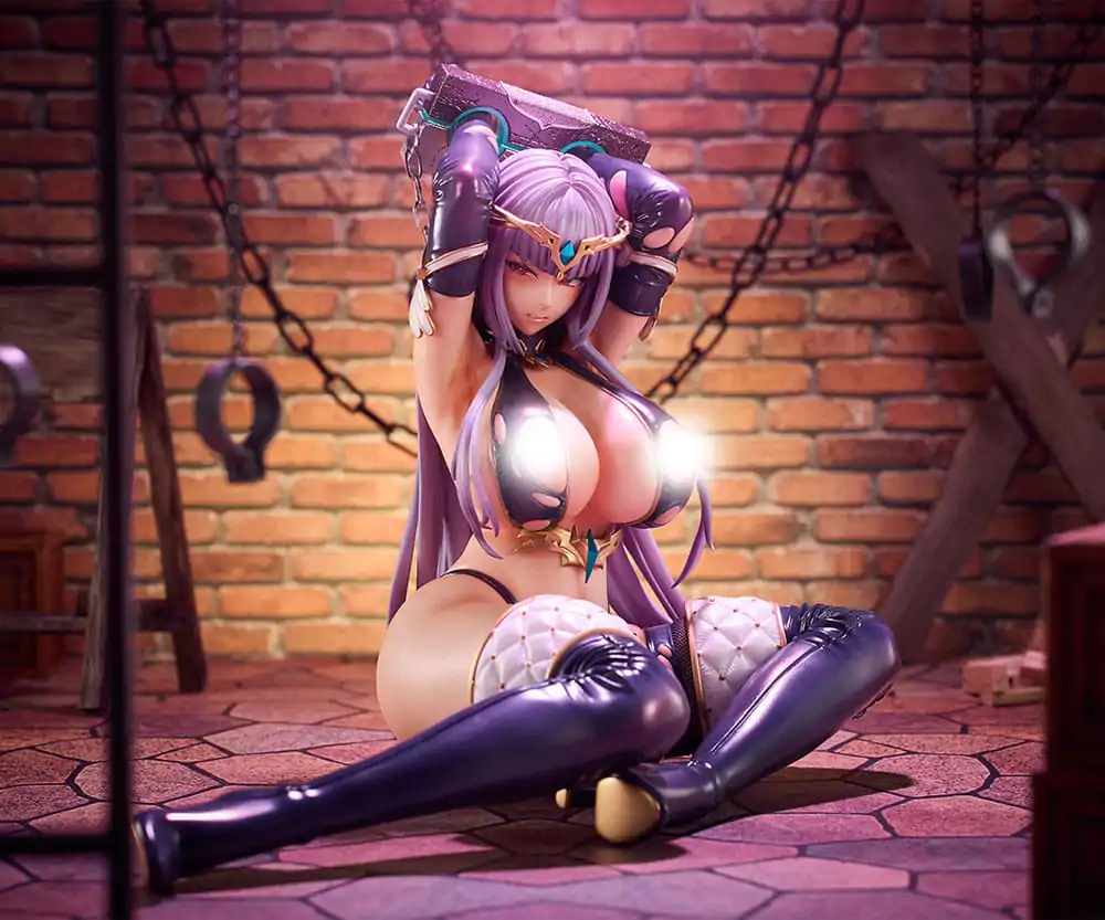 So švihnutím prstov, Vynútená Ovulácia Hypnóza Socha 1/5 Chief Villainess Cerium DX Ver. 21 cm produktová fotografia