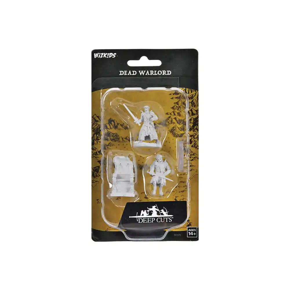 WizKids Deep Cuts Miniatures Unpainted Miniatúry 2-balenie Dead Warlord produktová fotografia