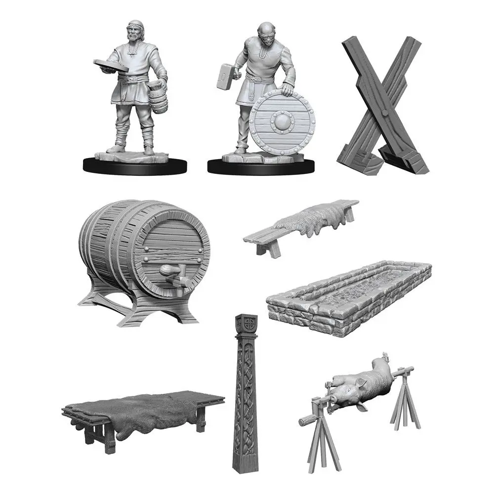 WizKids Deep Cuts Nepomaľované miniatúry Vikings termékfotó