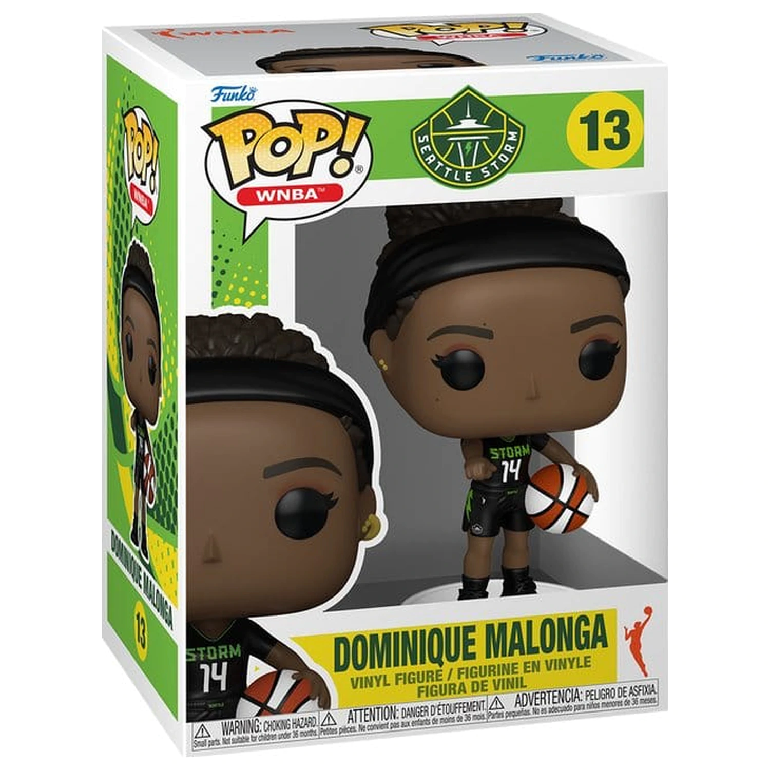 WNBA Legends Funko POP! Sports Vinylová figúrka Seattle Storm - Dominique Malonga 9 cm produktová fotografia
