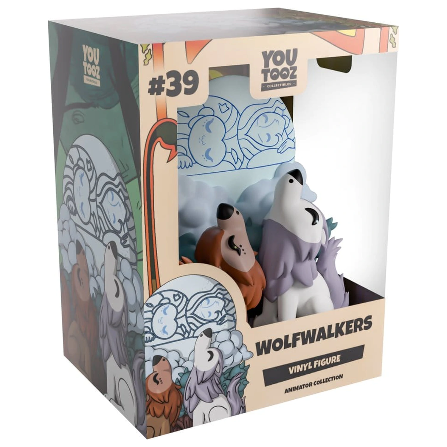 Wolfwalkers vinylová figúrka Mebh & Robyn 11 cm produktová fotografia