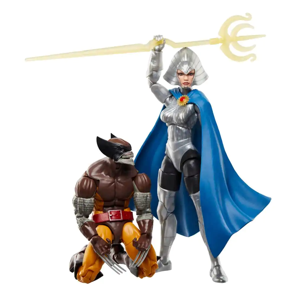 Wolverine 50. výročie Marvel Legends akčná figúrka 2-balenie Wolverine a Lilandra Neramani 15 cm termékfotó