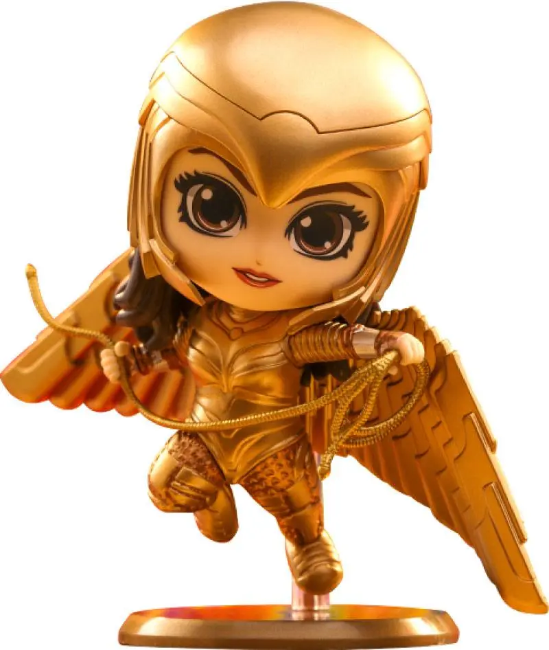 Wonder Woman 1984 Cosbaby (S) Mini figúrka Golden Armor Wonder Woman (Flying Version) 10 cm produktová fotografia