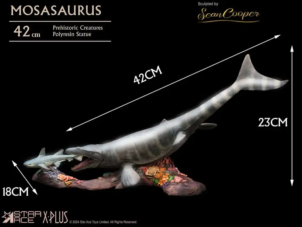 Wonders of the Wild Socha Mosasaurus (DX) 42 cm termékfotó