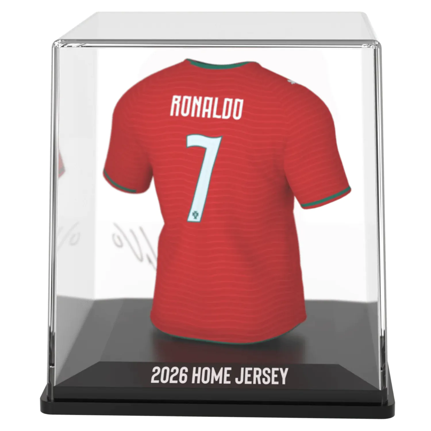 World Cup Portugalsko Cristiano Ronaldo figúrka v tvare mini trička produktová fotografia