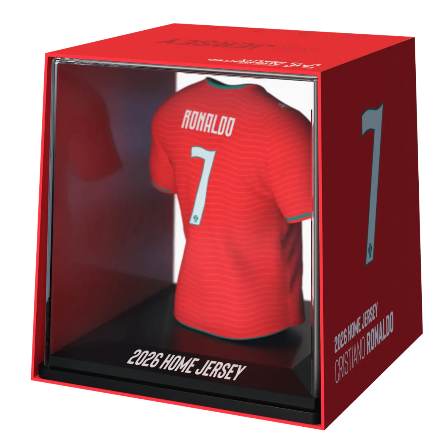 World Cup Portugalsko Cristiano Ronaldo figúrka v tvare mini trička produktová fotografia
