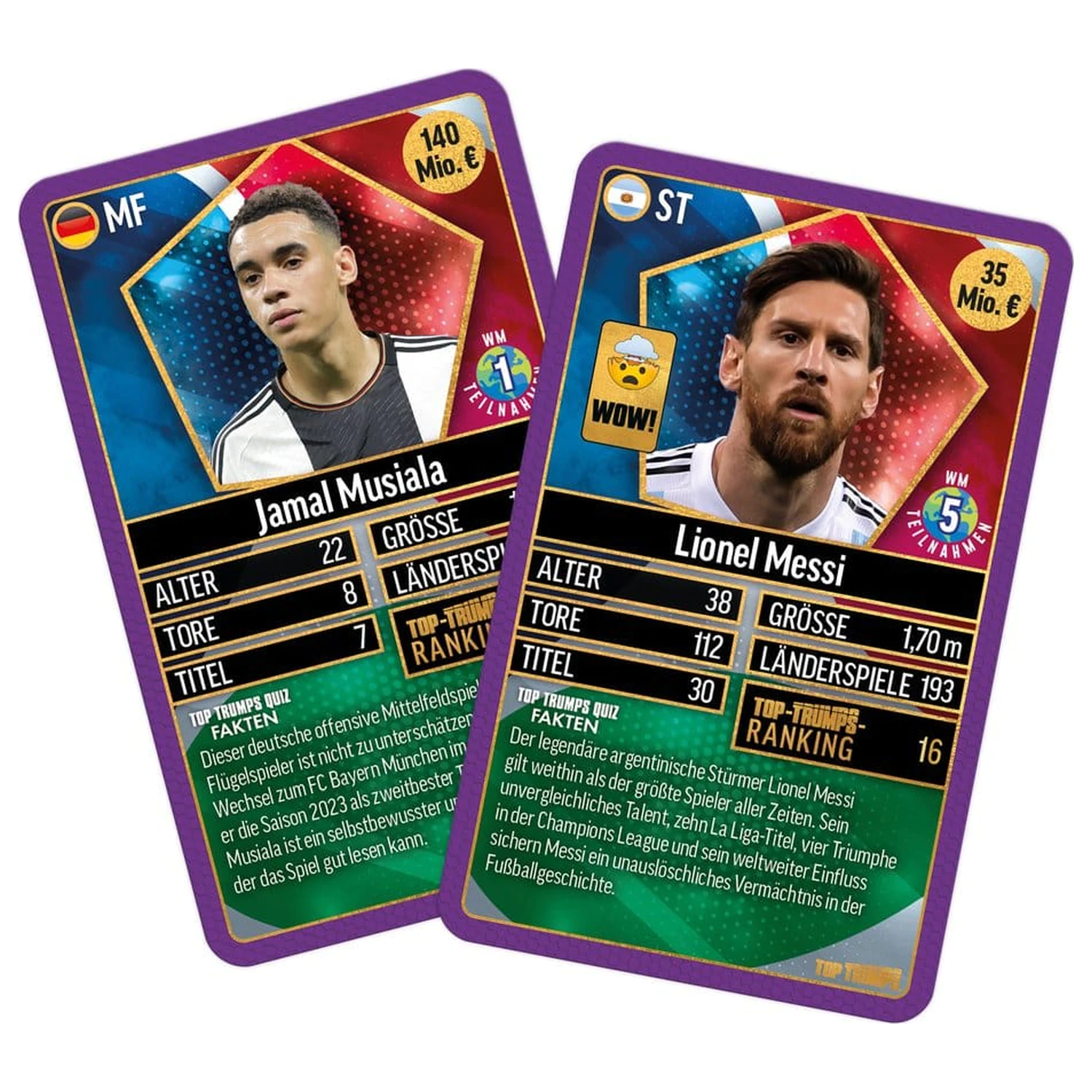World Football Stars Kartová hra 200 balení 4 *German Version* produktová fotografia