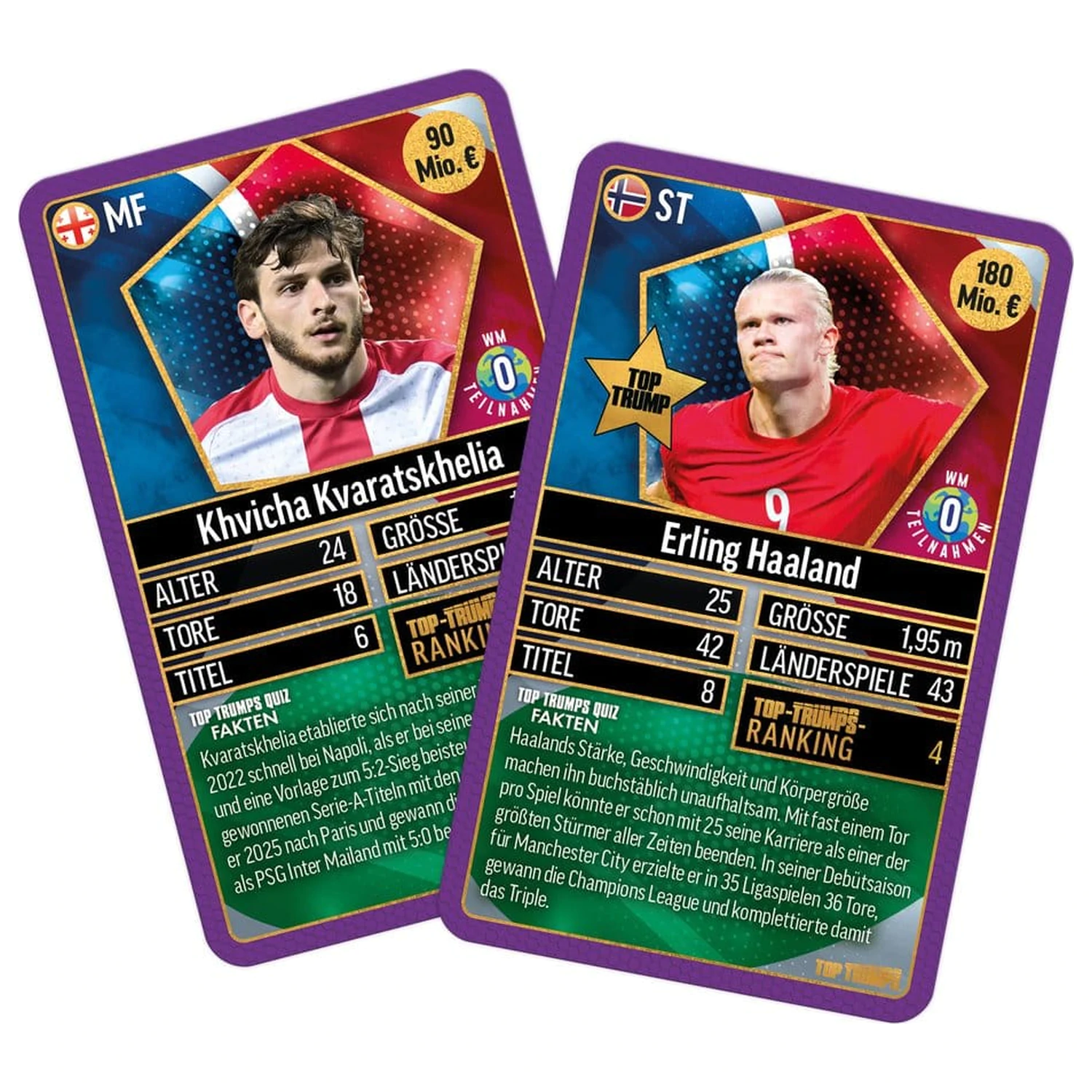 World Football Stars Kartová hra 200 balení 4 *German Version* produktová fotografia