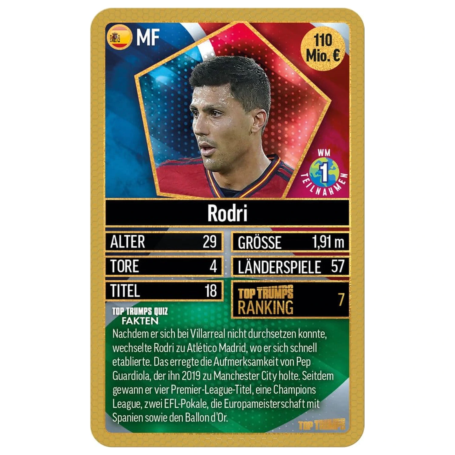 World Football Stars Card Game 200 balenie 6 *German Version* produktová fotografia