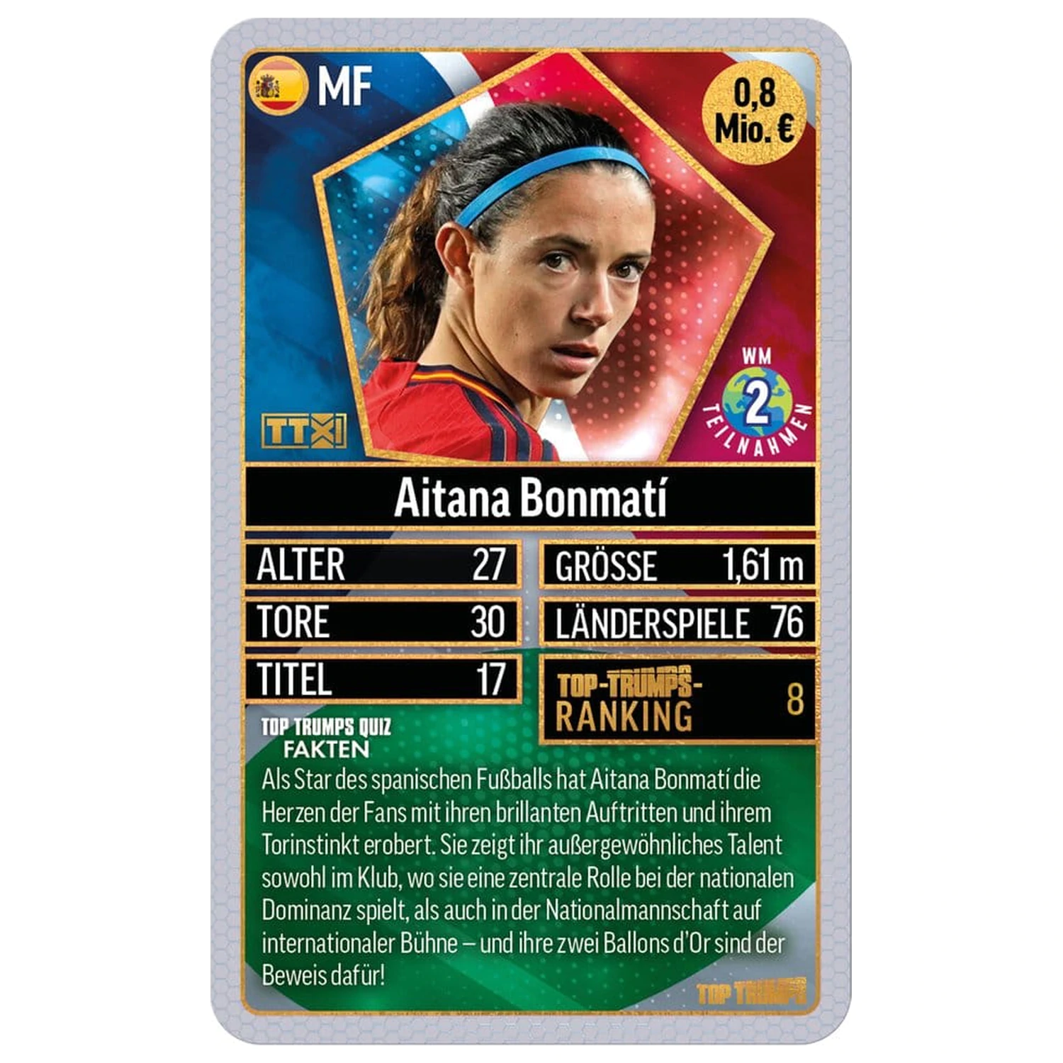World Football Stars Kartová Hra 200 Balení 5 *German Version* produktová fotografia