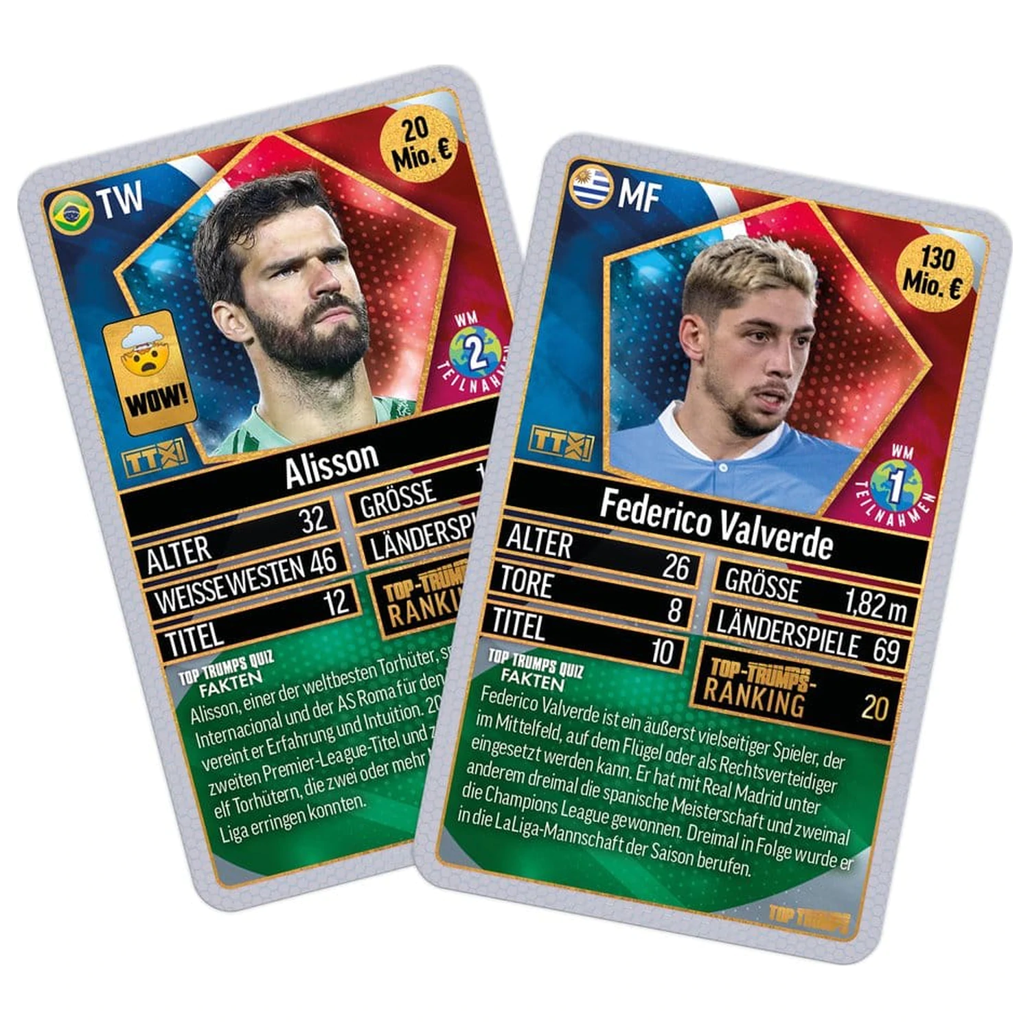 World Football Stars Kartová Hra 200 Balení 5 *German Version* produktová fotografia