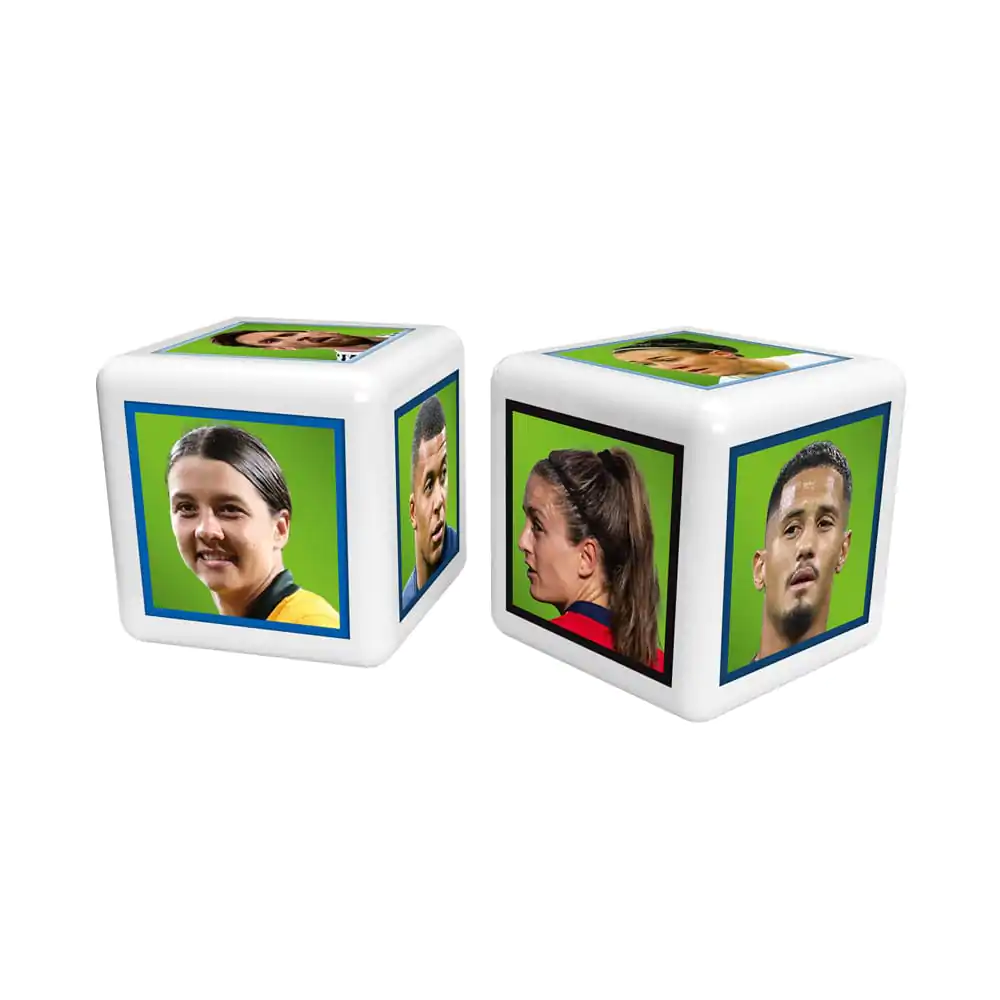 World football stars Top Trumps Match - The Crazy Cube Game zelená verzia - Stolová hra produktová fotografia