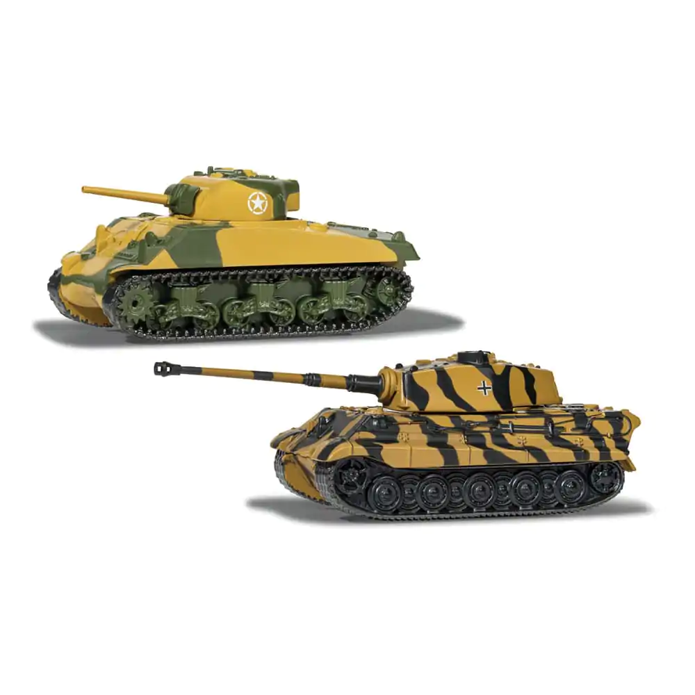 World of Tanks Die Cast modely 2-balenie Sherman vs King Tiger produktová fotografia