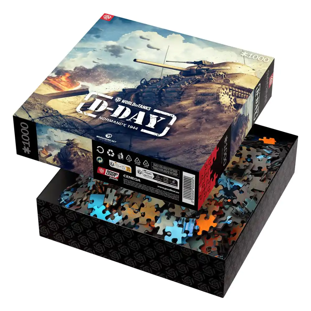 World of Tanks Gaming Puzzle Deň D (1000 dielikov) produktová fotografia