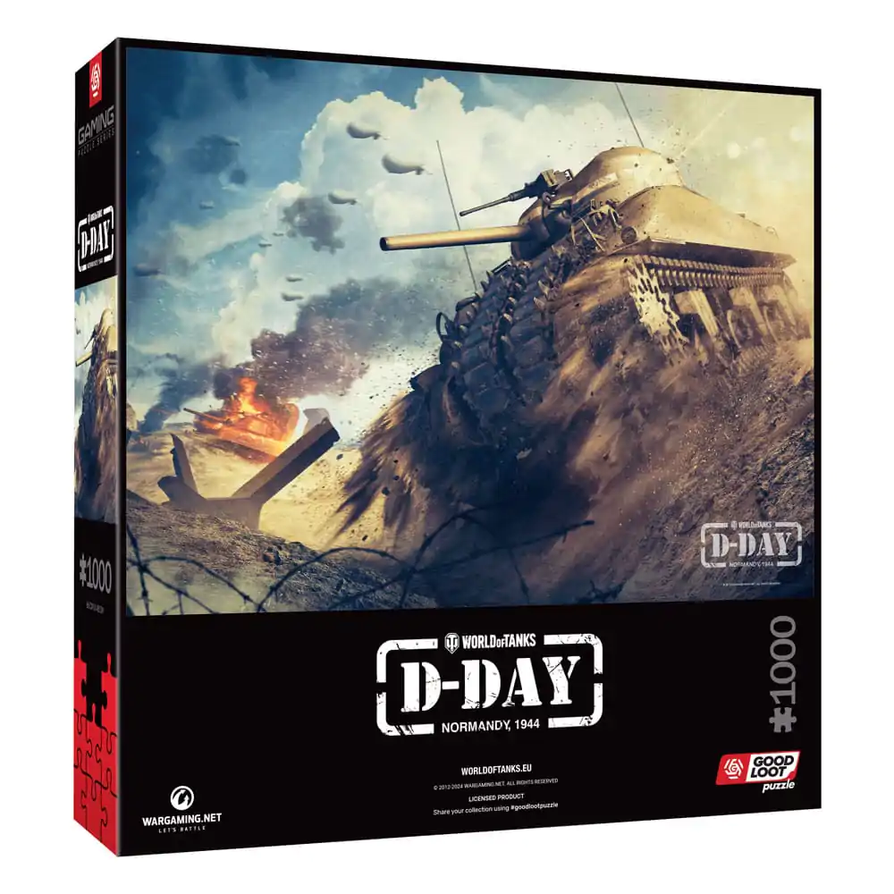 World of Tanks Gaming Puzzle Deň D (1000 dielikov) produktová fotografia