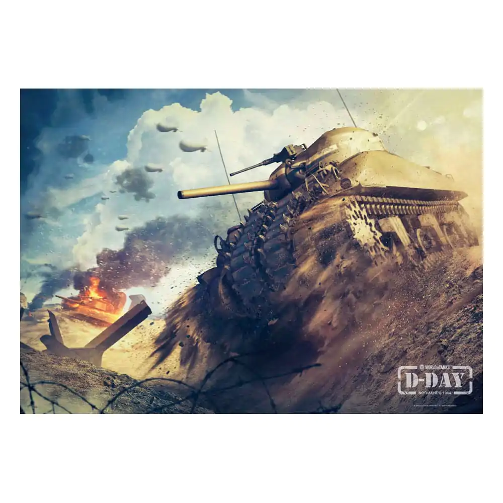World of Tanks Gaming Puzzle Deň D (1000 dielikov) produktová fotografia