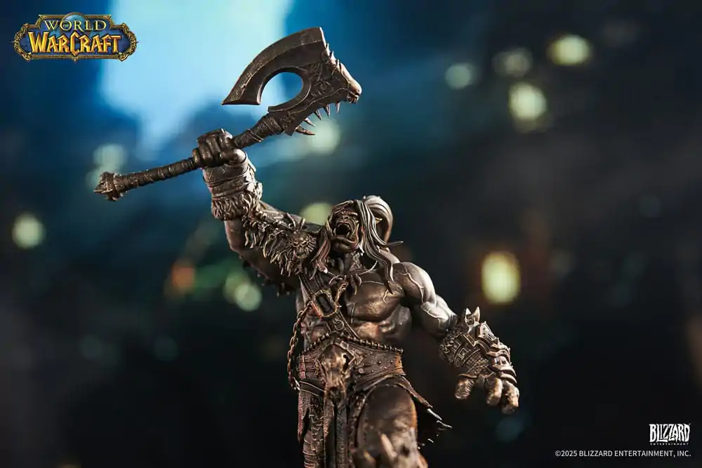 World of Warcraft Socha 1/10 Bronze Coloured Edition Grommash Hellscream 31 cm produktová fotografia