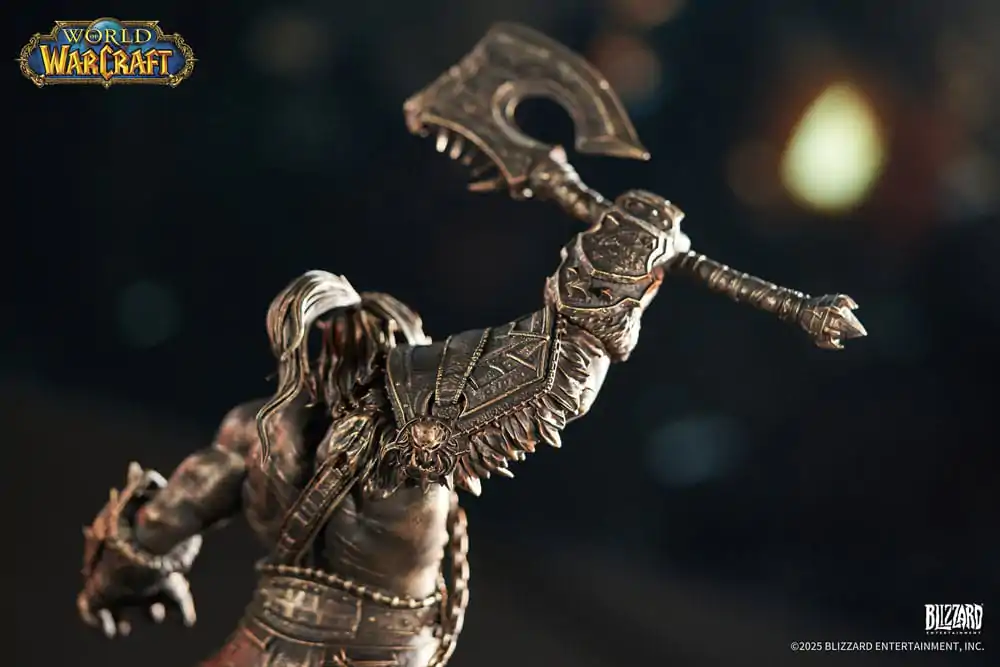 World of Warcraft Socha 1/10 Bronze Coloured Edition Grommash Hellscream 31 cm produktová fotografia