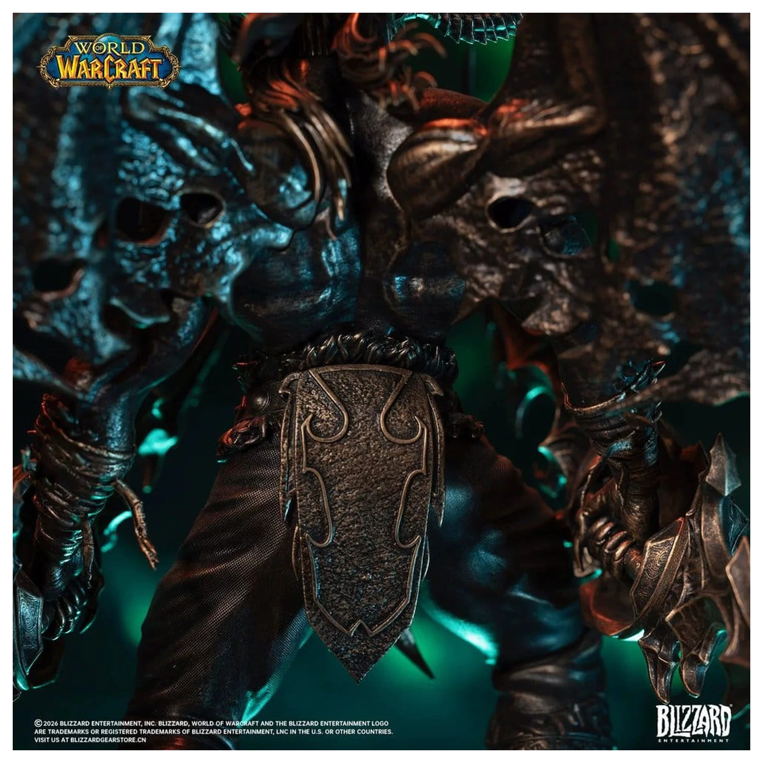 World of Warcraft 1/10 mierky socha Illidan Stormrage (bronzovej farby) 34 cm produktová fotografia