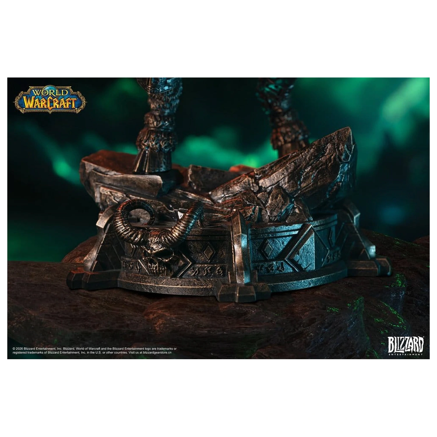 World of Warcraft 1/10 mierky socha Illidan Stormrage (bronzovej farby) 34 cm produktová fotografia