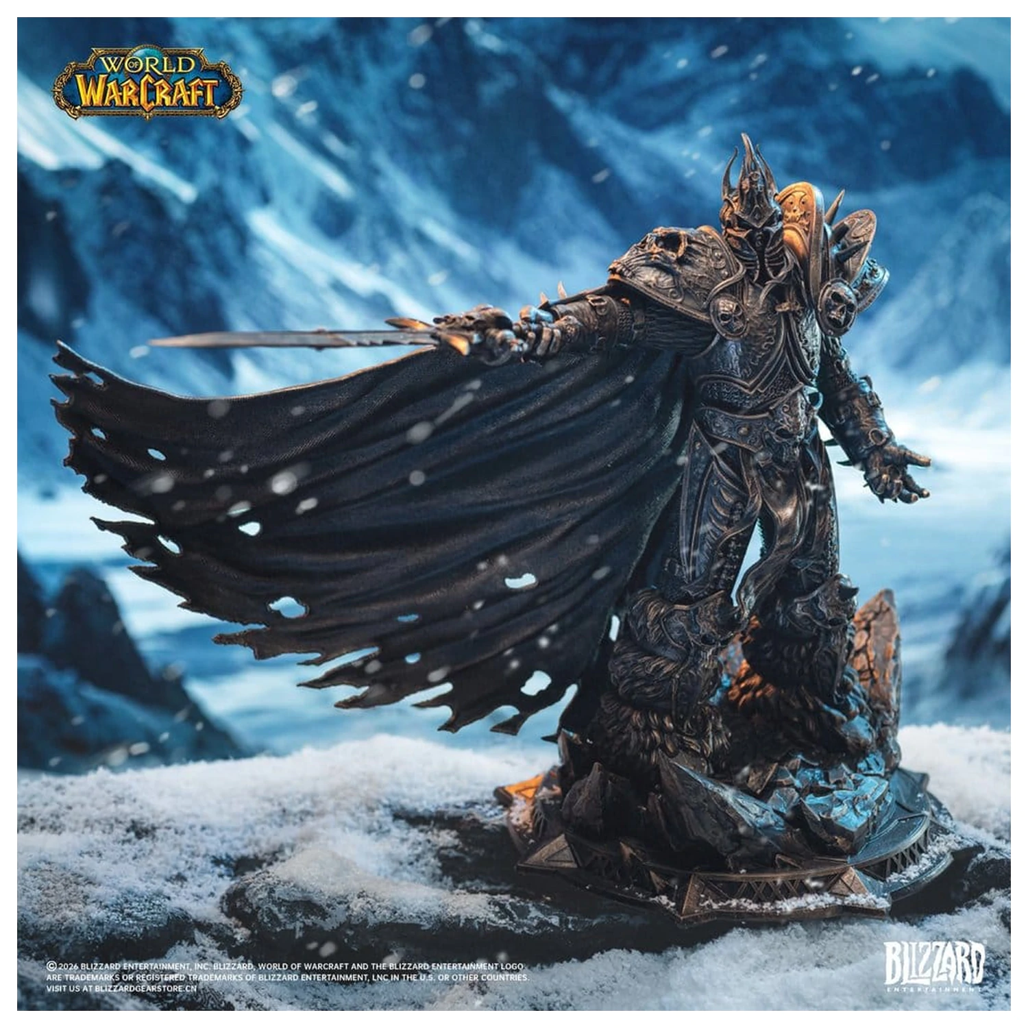 World of Warcraft Socha 1/10 The Lich King (Bronzovo sfarbená edícia) 27 cm produktová fotografia