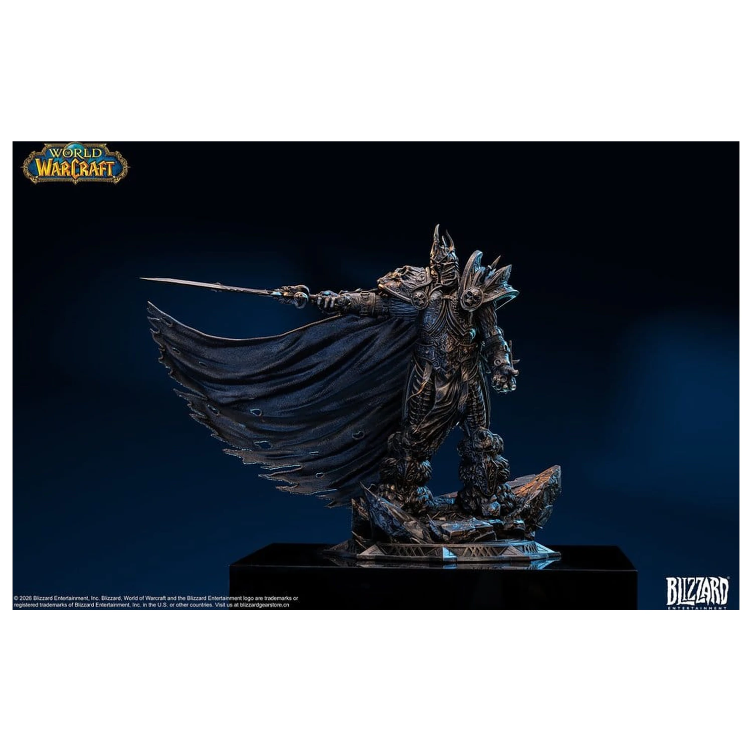 World of Warcraft Socha 1/10 The Lich King (Bronzovo sfarbená edícia) 27 cm produktová fotografia
