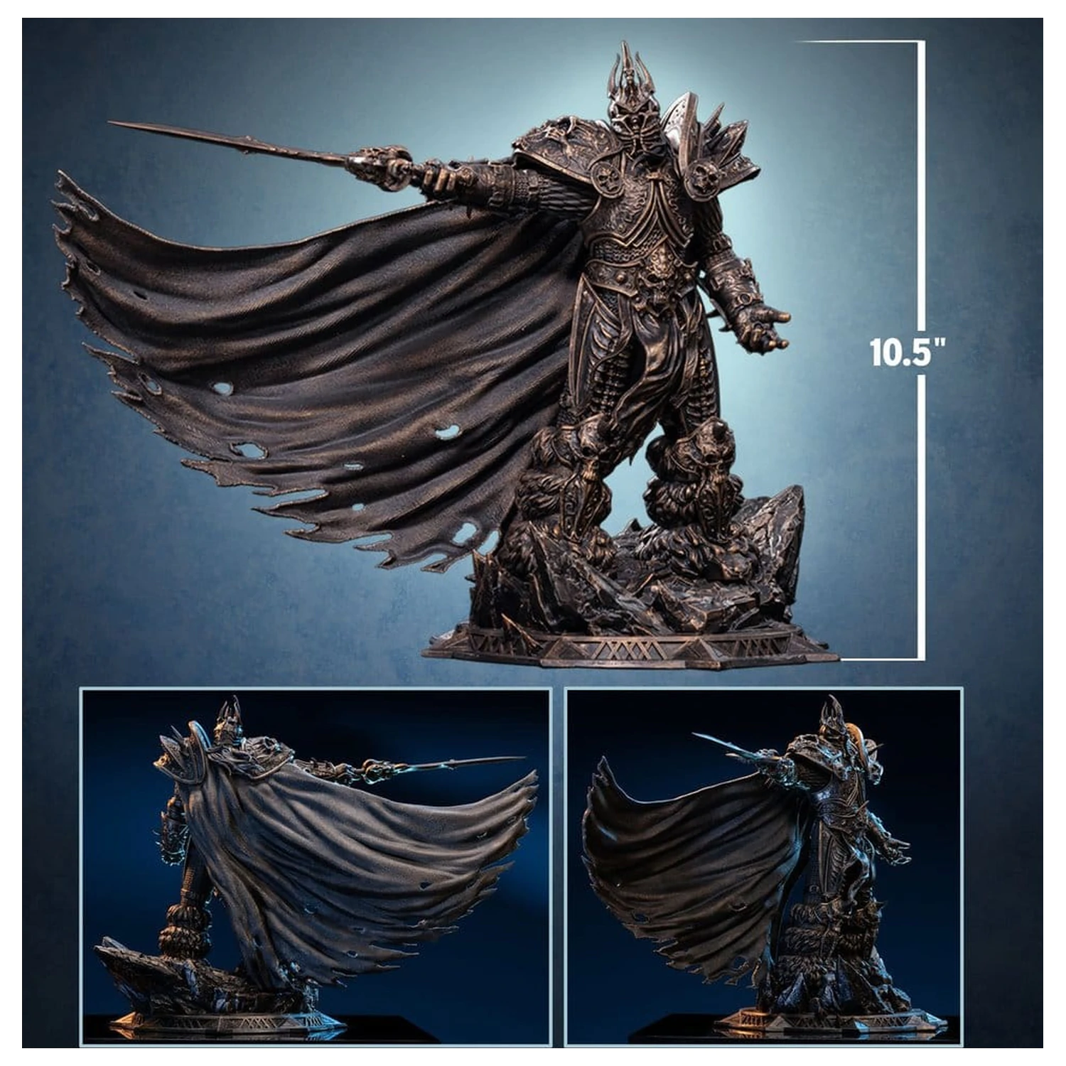 World of Warcraft Socha 1/10 The Lich King (Bronzovo sfarbená edícia) 27 cm produktová fotografia