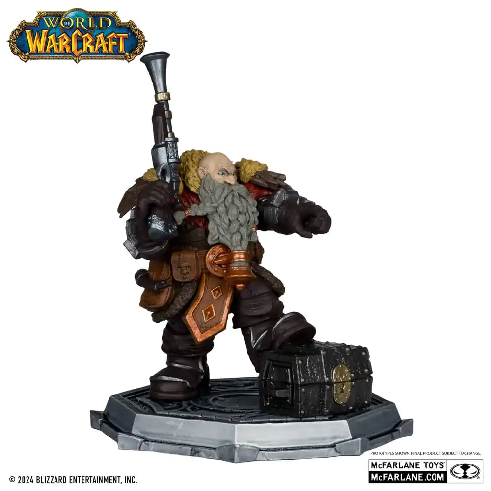 World of Warcraft PVC sošky 2-balenie 1/12 Dwarf Hunter: Beast Master & Pandaren: Monk (Gold Label) 15 cm termékfotó