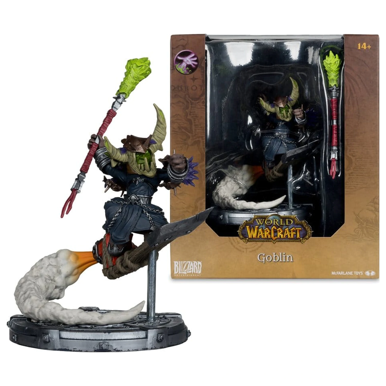 World of Warcraft 1/12 mierka Limitovaná edícia Posed Figure Goblin 19 cm produktová fotografia