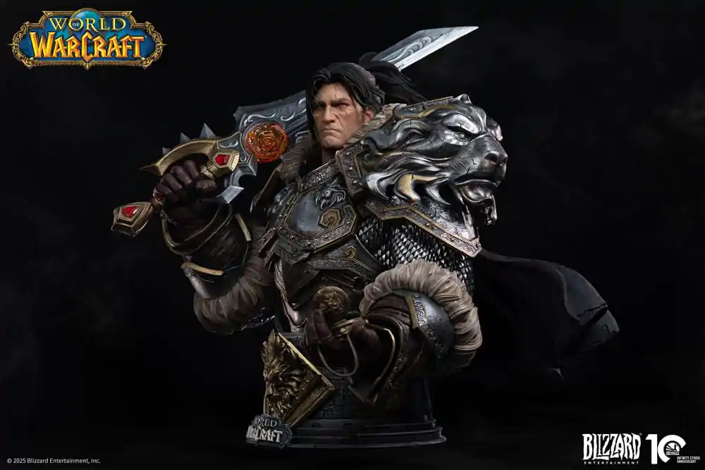 World of Warcraft Busta 1/3 Varian Wrynn 46 cm produktová fotografia