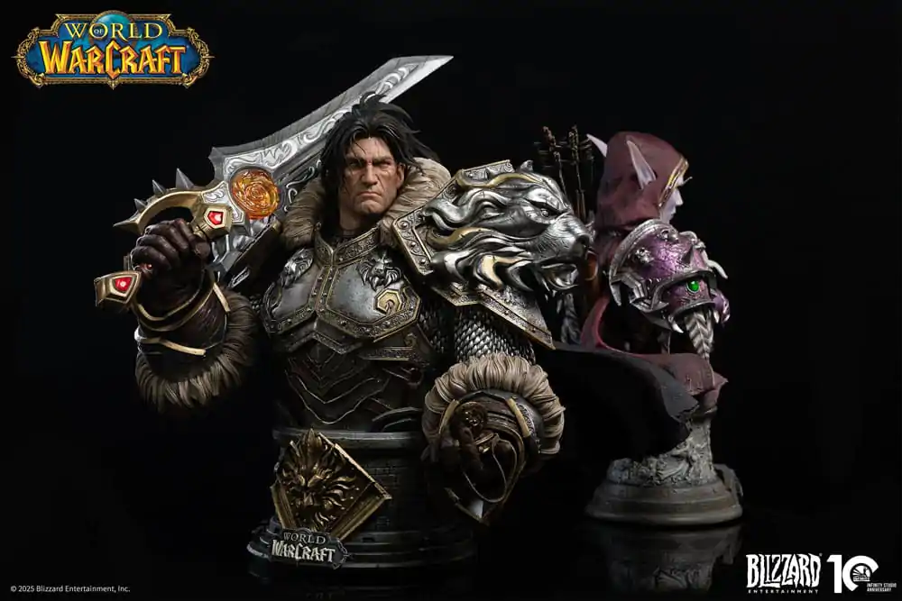 World of Warcraft Busta 1/3 Varian Wrynn 46 cm produktová fotografia