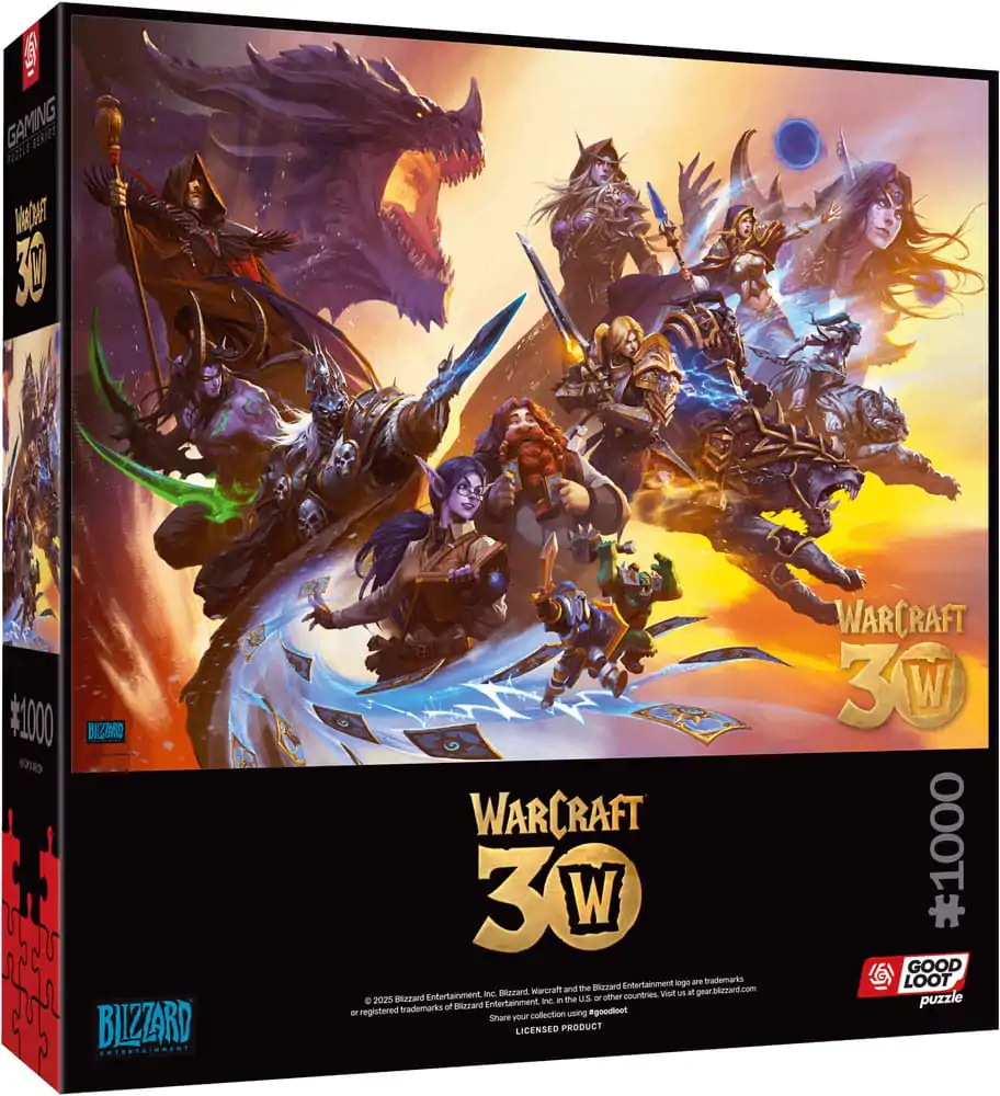 World of Warcraft Puzzle 30. výročie (1000 kúskov) produktová fotografia