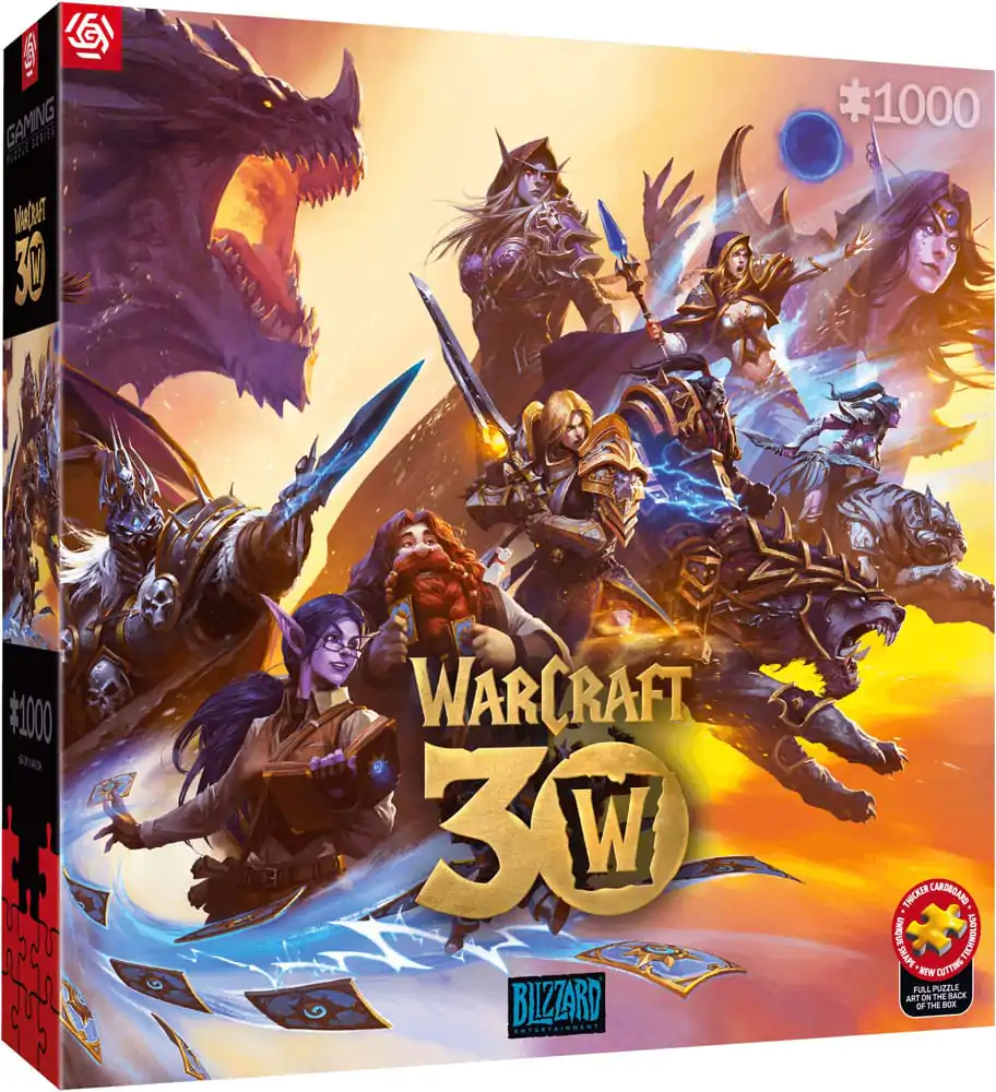 World of Warcraft Puzzle 30. výročie (1000 kúskov) produktová fotografia