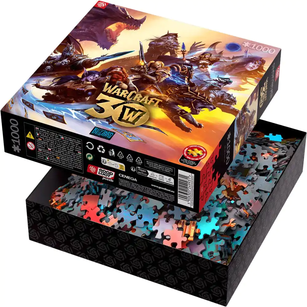 World of Warcraft Puzzle 30. výročie (1000 kúskov) produktová fotografia