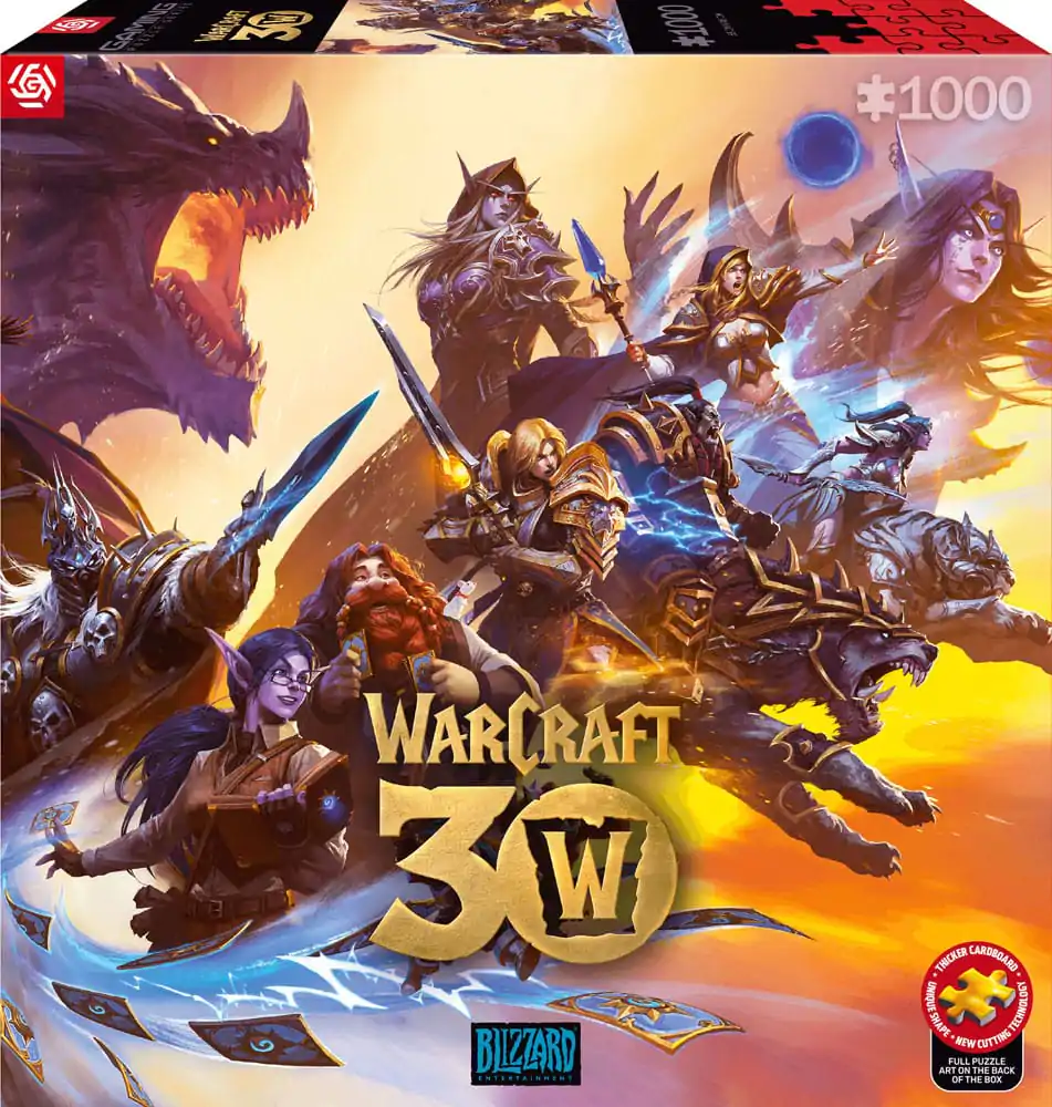 World of Warcraft Puzzle 30. výročie (1000 kúskov) produktová fotografia