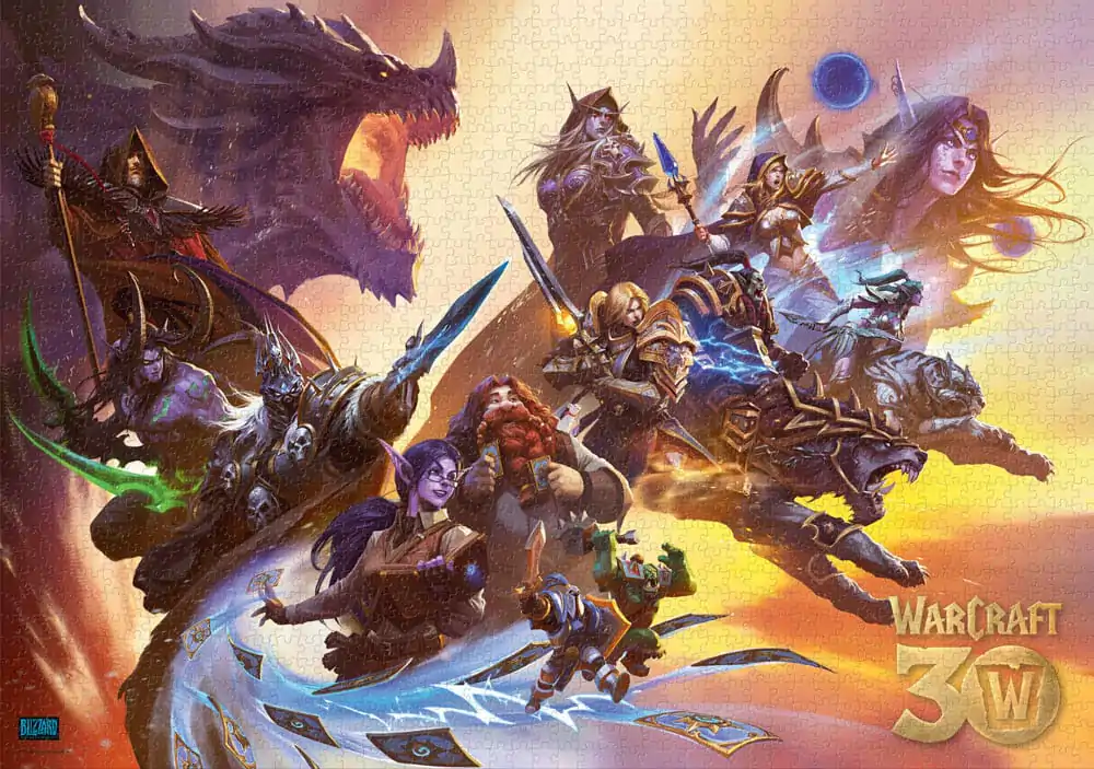 World of Warcraft Puzzle 30. výročie (1000 kúskov) produktová fotografia