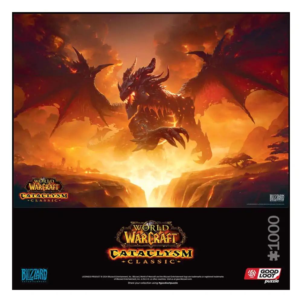 World of Warcraft Gaming Puzzle Cataclysm Classic (1000 kusov) termékfotó