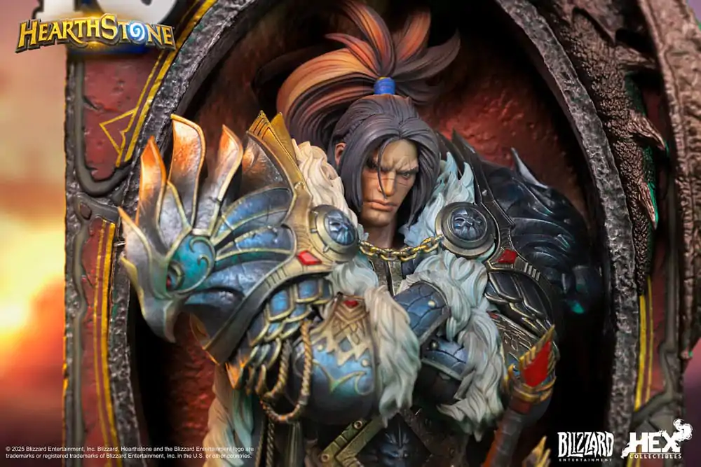 Hearthstone 3D Umelecká Zarámovaná Socha Varian Wrynn 31 cm produktová fotografia