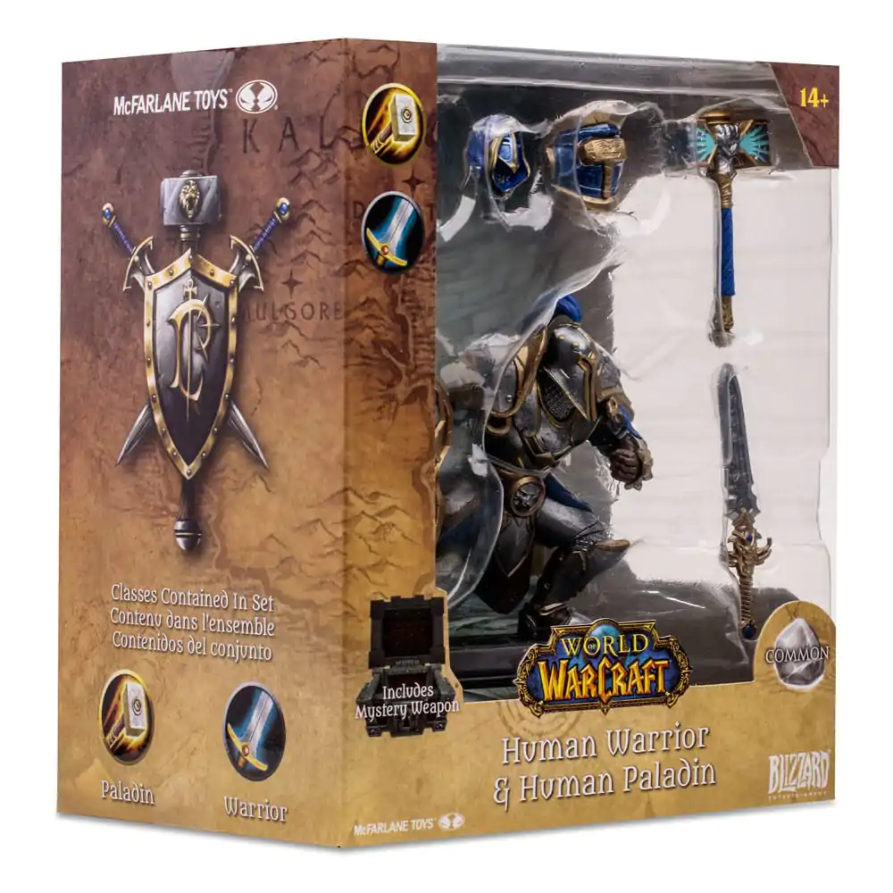 World of Warcraft Akčná figúrka Human: Paladin / Warrior 15 cm produktová fotografia