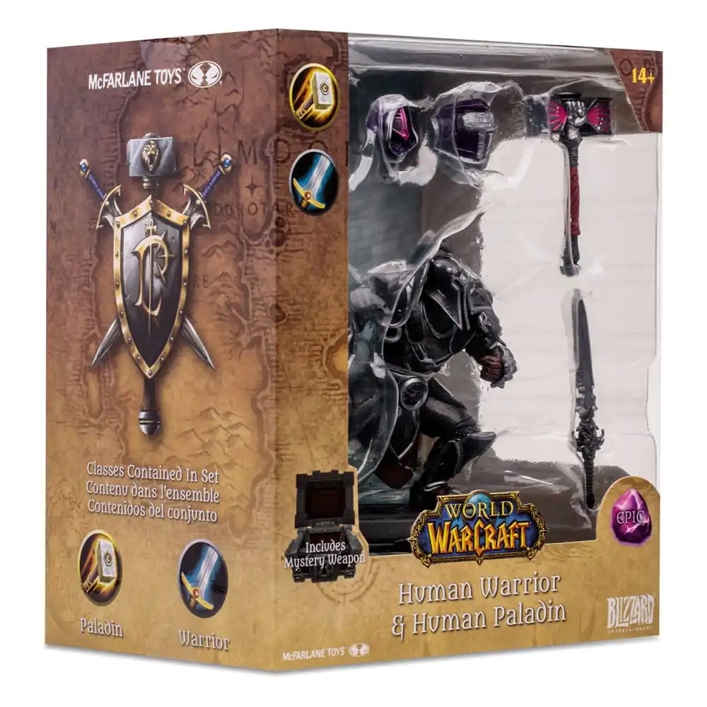 World of Warcraft Akčná figúrka Ľudský Paladin Warrior (Epic) 15 cm produktová fotografia