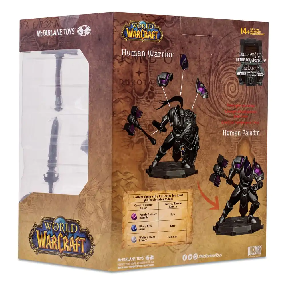 World of Warcraft Akčná figúrka Ľudský Paladin Warrior (Epic) 15 cm produktová fotografia